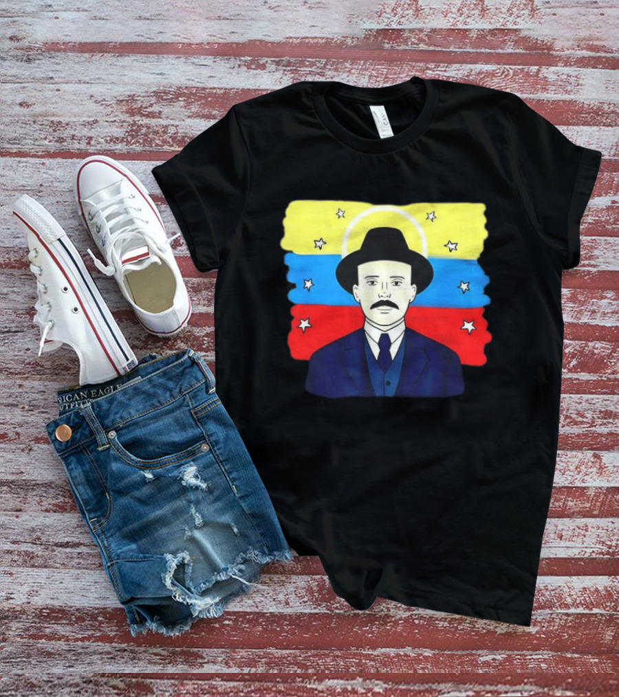 Venezuela Flag José Gregorio Hernández T-Shirt