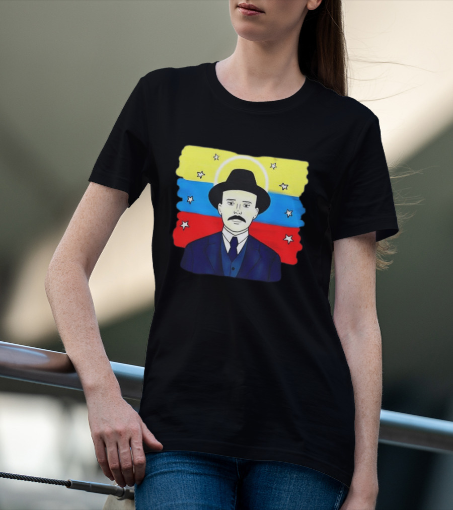 Venezuela Flag José Gregorio Hernández T-Shirt