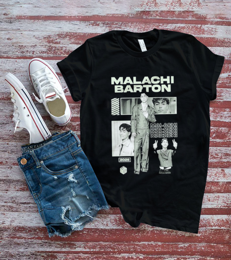 Malachi Barton 2025 Descendants Zombies Worlds Collide Tour Disney T-Shirt