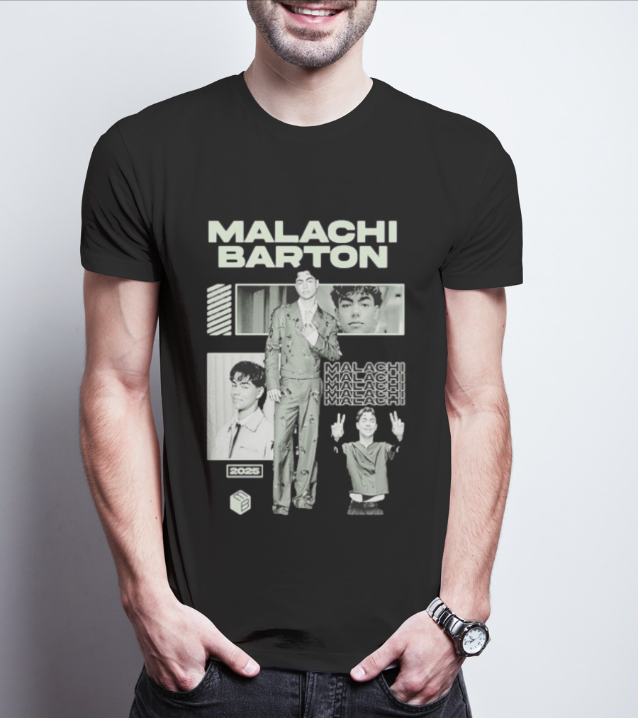 Malachi Barton 2025 Descendants Zombies Worlds Collide Tour Disney T-Shirt