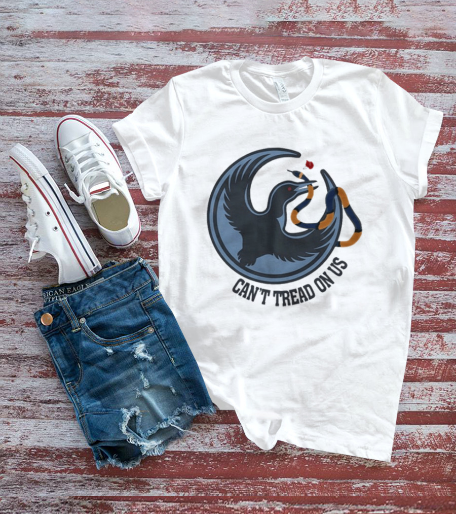 Minnesota Rebel Alliance Can't Tread On Us Bird And Serpent T-Shirt