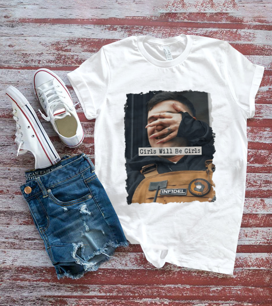 Girls Will Be Girls Infidel Piggy Jake T-Shirt
