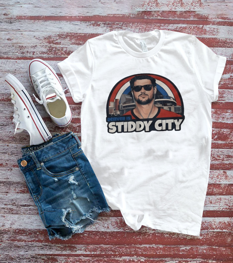 Jarrett Stidham Denver 15 Stiddy City T-Shirt