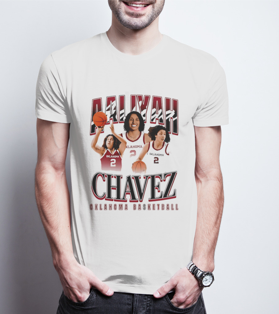 Aaliyah Chavez Oklahoma Basketball Star Number 2 T-Shirt