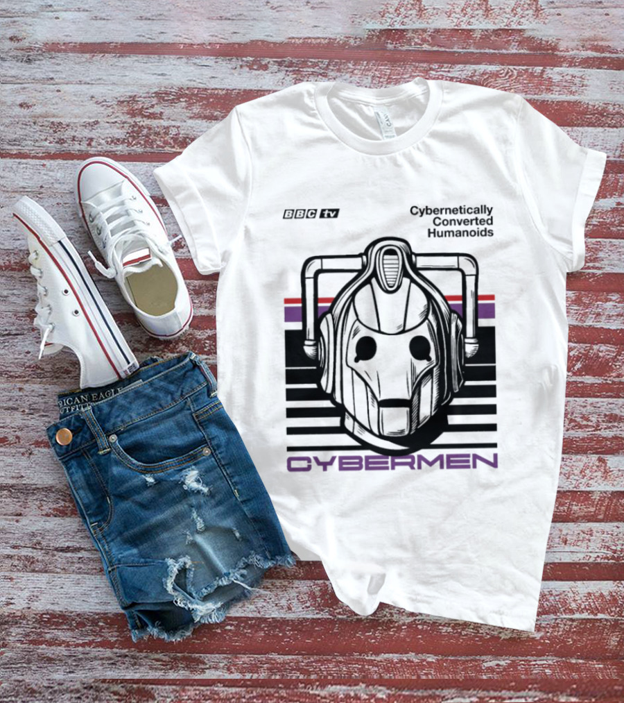 BBC TV Cybermen Cybernetically Converted Humanoids T-Shirt