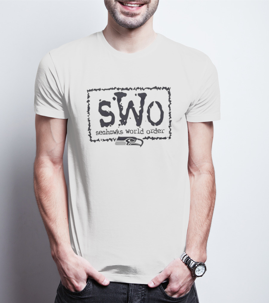 SWo Seahawks World Order Seattle Seahawks T-Shirt