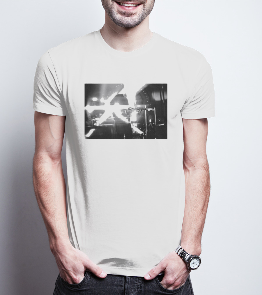 Tom Misch Portland Live Performance Photography Monochrome T-Shirt