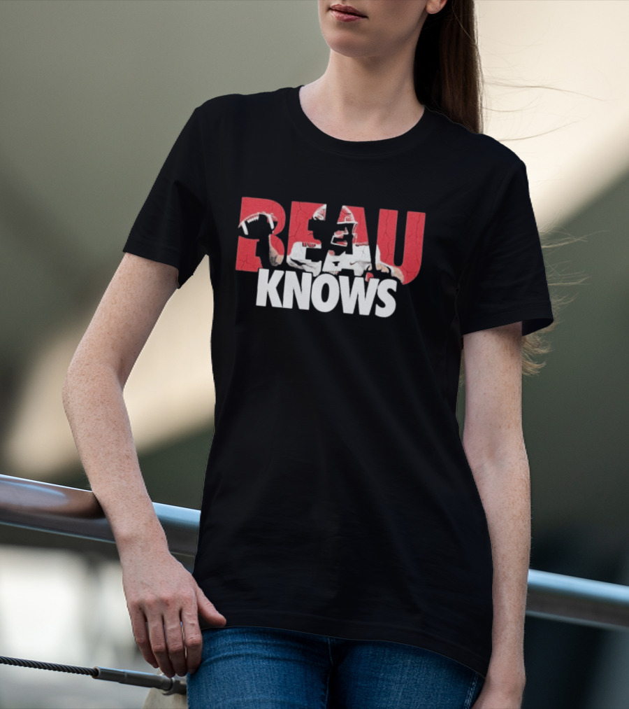 Youngstown State Penguins Beau Knows Football T-Shirt