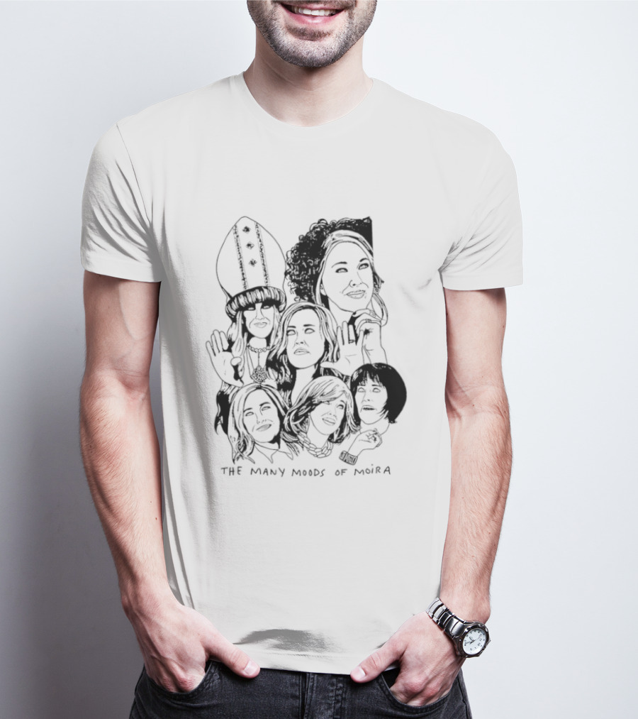 Catherine O'Hara The Many Moods Of Moira Expressions T-Shirt