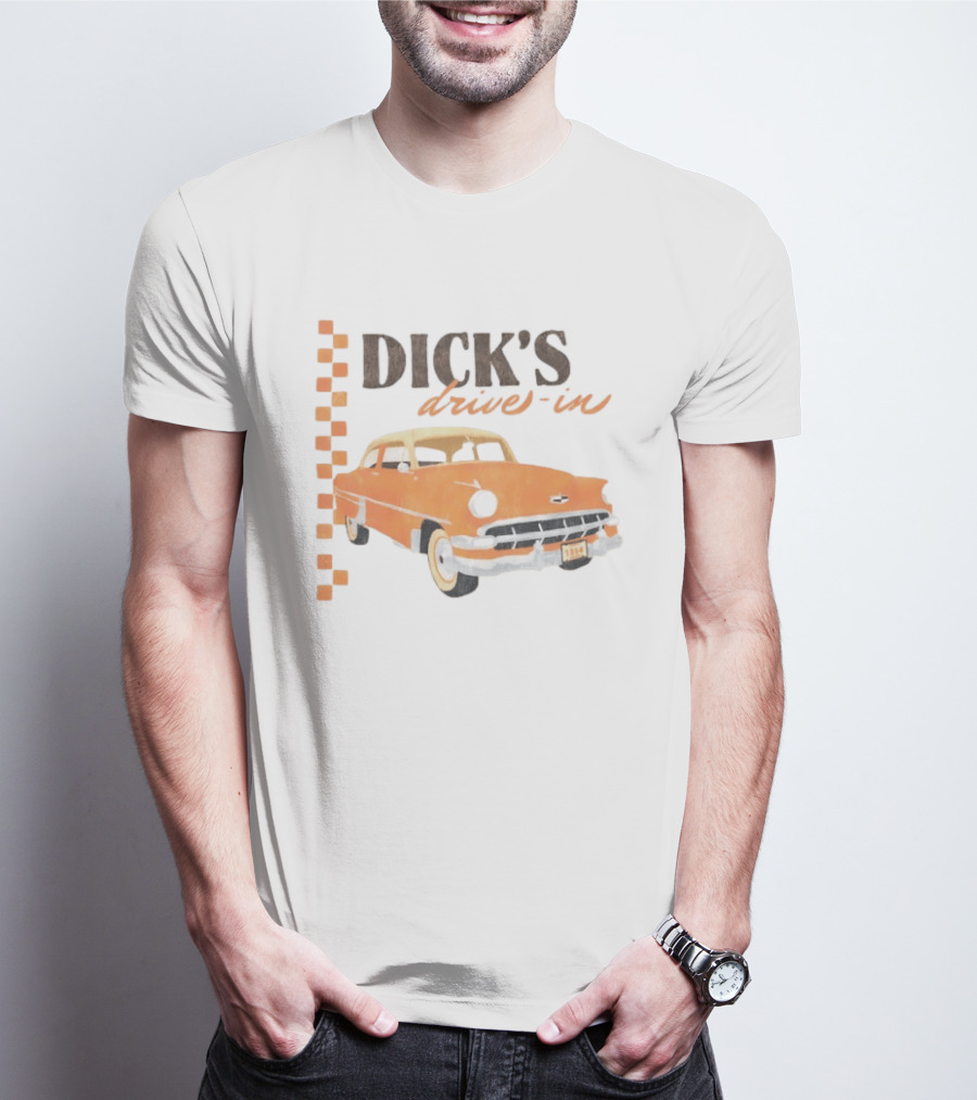 Dick's Drive In Vintage Car T-Shirt