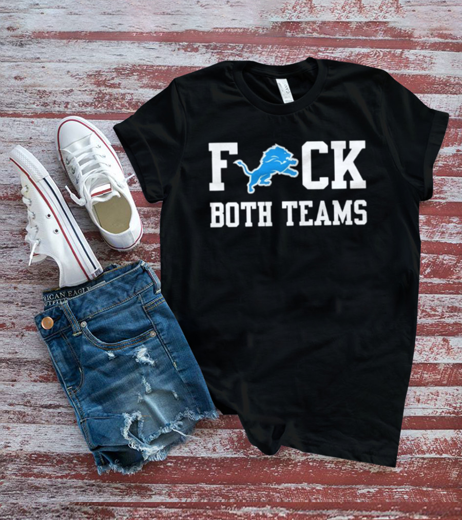 Detroit Lions Football Explicit Rivalry T-Shirt
