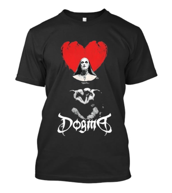 Dogma Nun Heart Valentine's Day T-Shirt