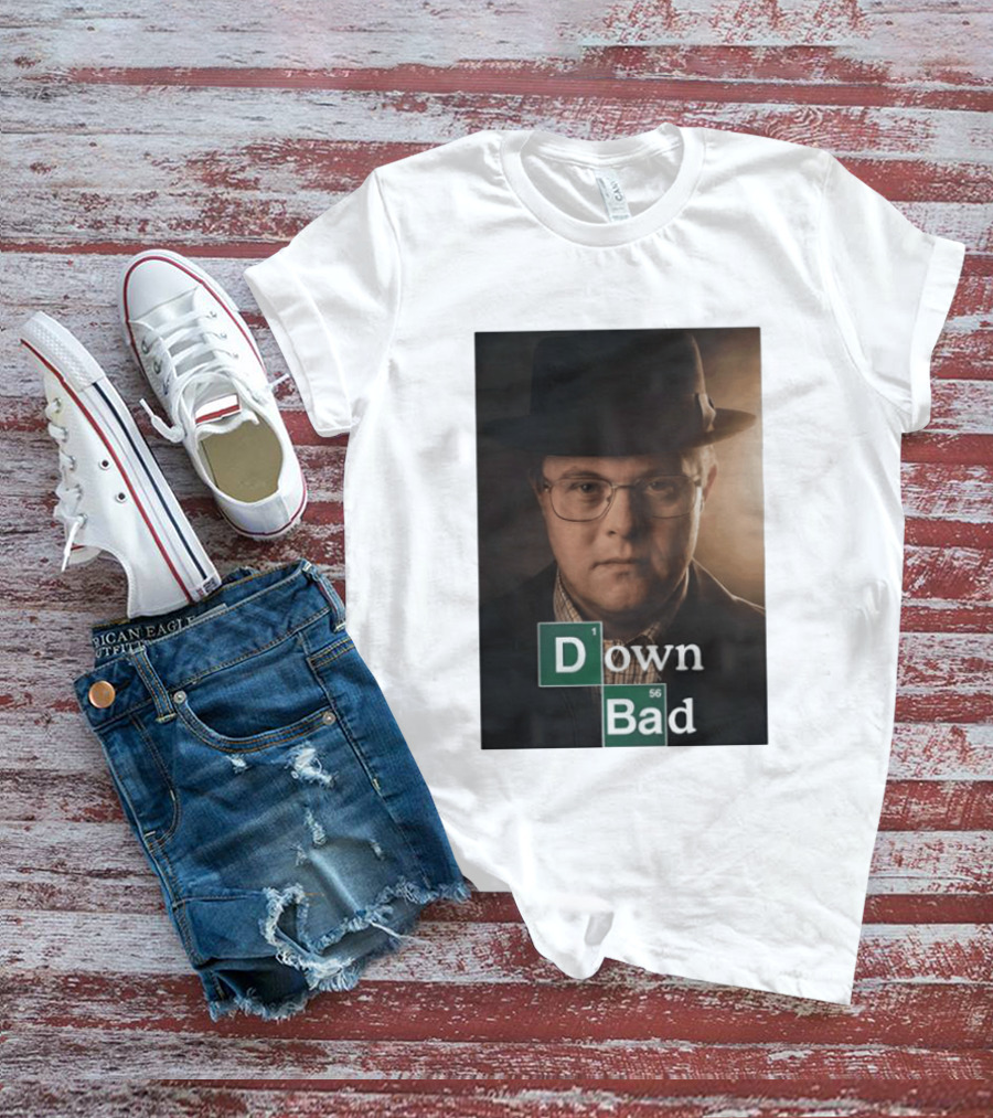 Down Bad Walter Chemistry Parody Breaking Series T-Shirt