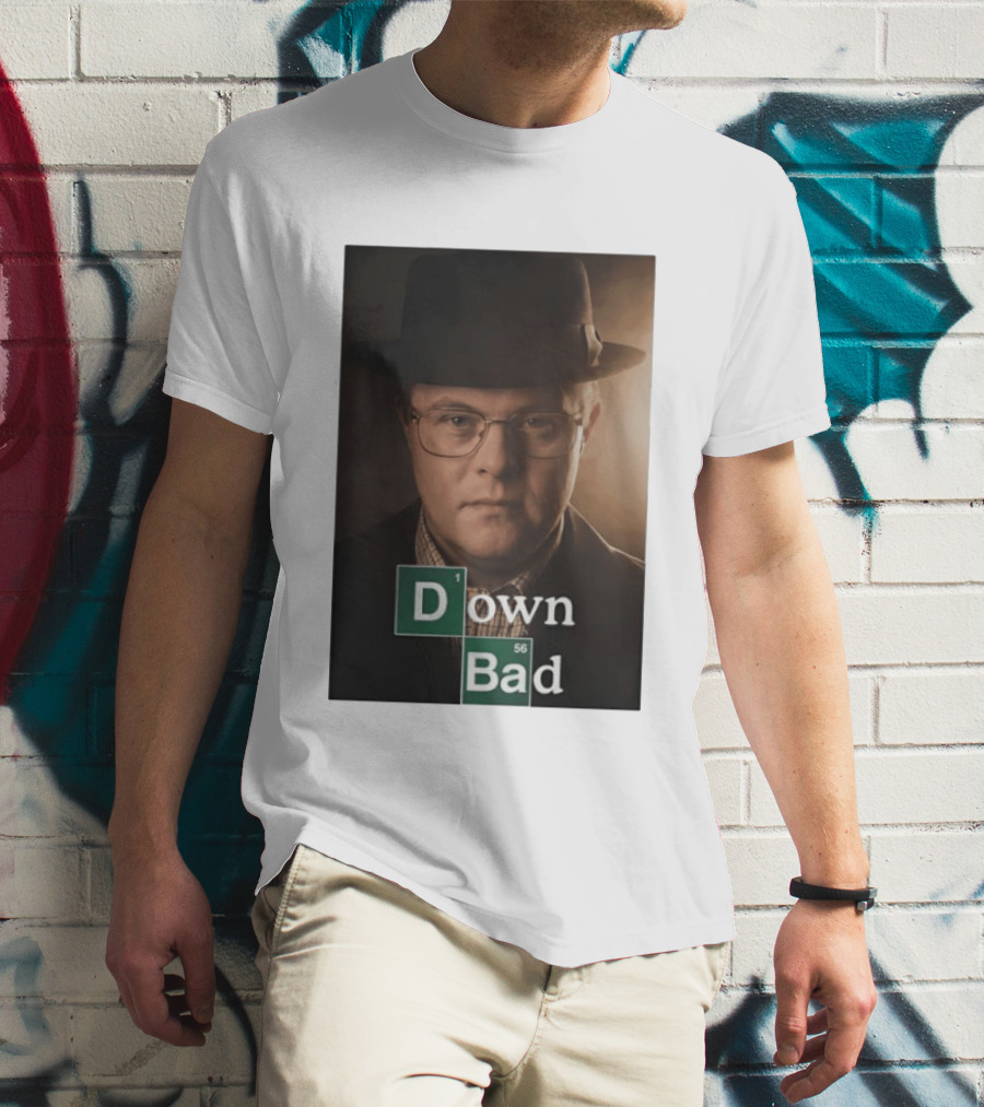 Down Bad Walter Chemistry Parody Breaking Series T-Shirt
