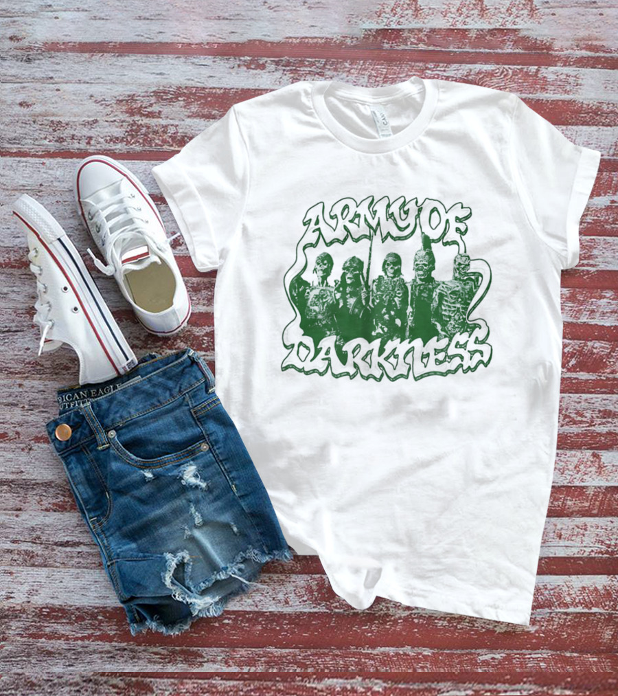 Raimi Army Of Darkness Skeleton Bundle T-Shirt