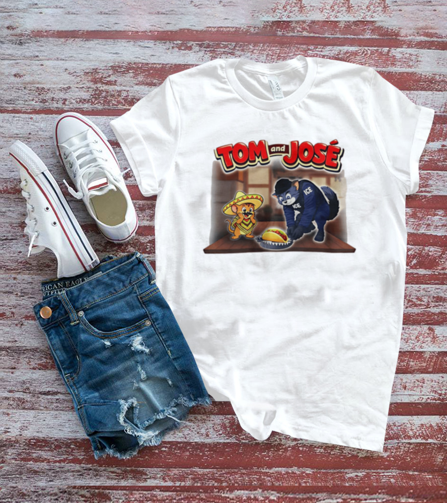 Tom And José Taco Humor Ice T-Shirt