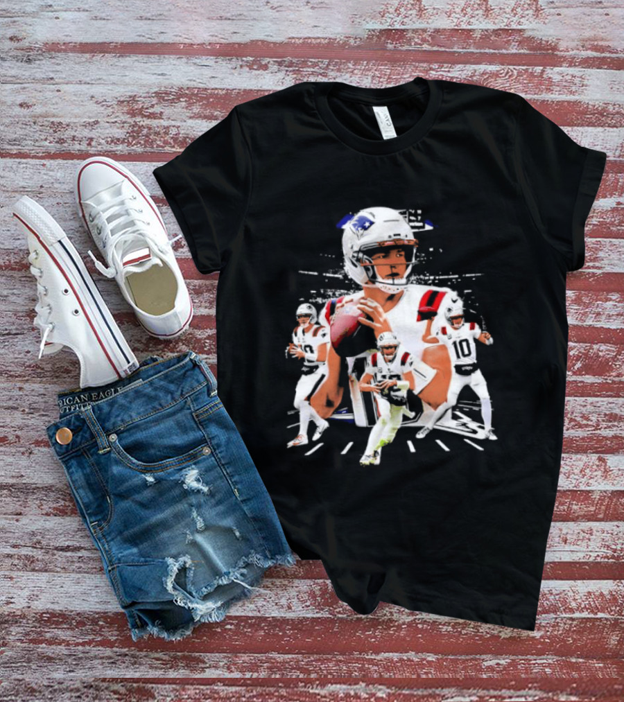 Drake Maye 2026 Highlights Football Quarterback Moments T-Shirt