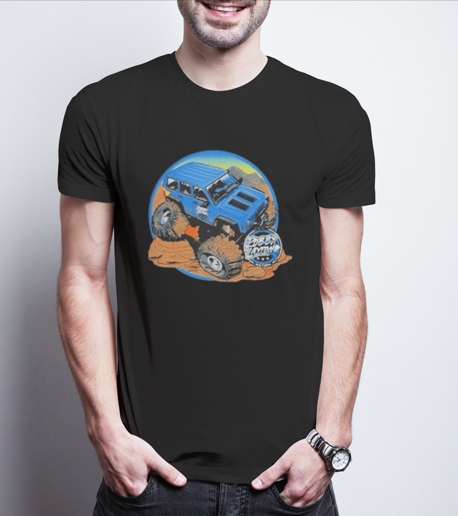 Robby Layton Nation Off Road 4x4 Adventure Jeep Truck T-Shirt