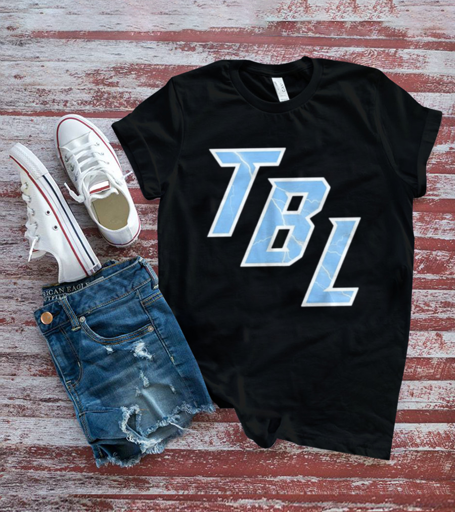 Tampa Bay Lightning TBL 2026 Performance Lightning Bolt T-Shirt