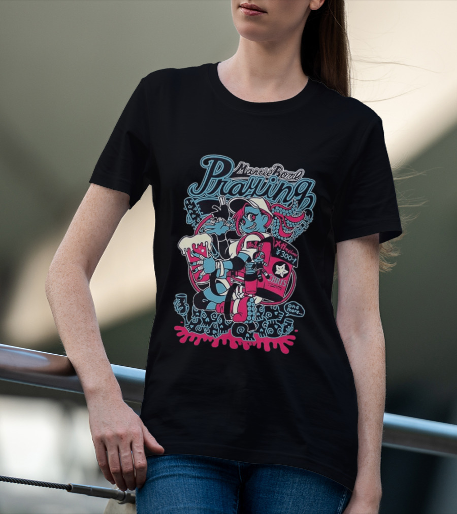 Martis Bomb Praying Mantis No. 1 Chris 300 One More Time T-Shirt
