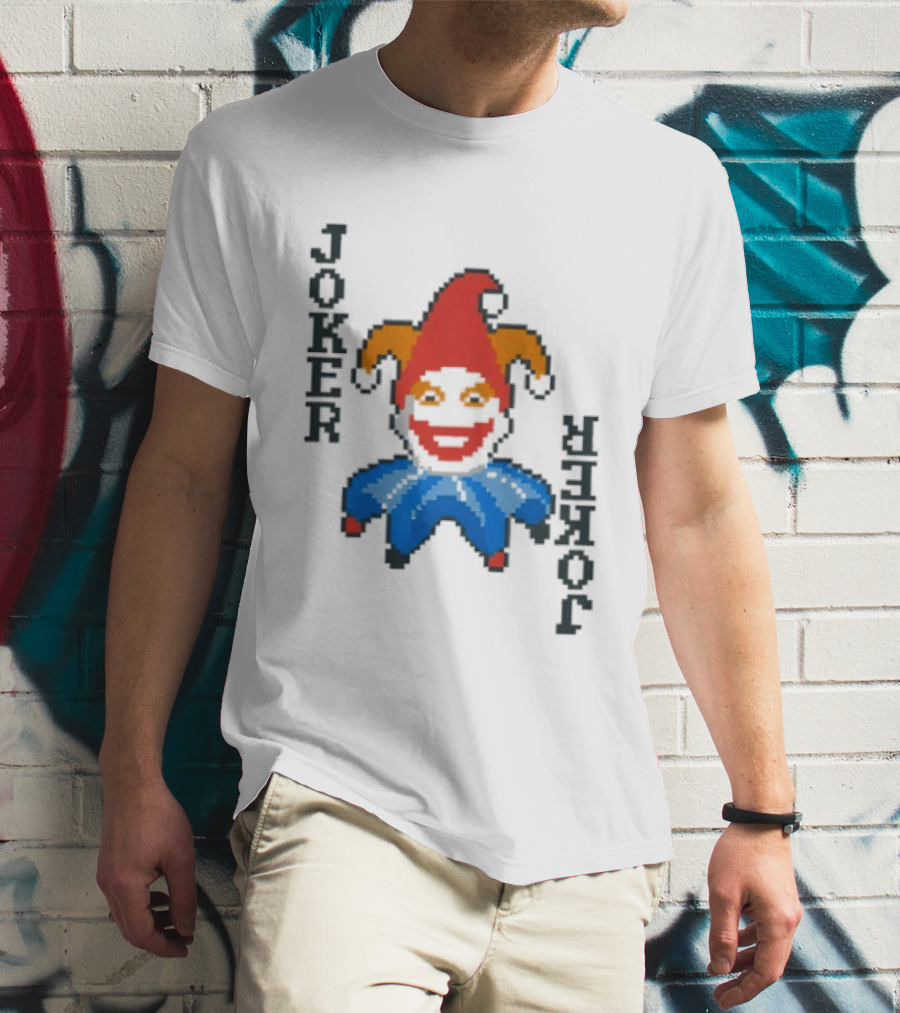 Balatro's Pixel Art Jimbo Jester Joker T-Shirt