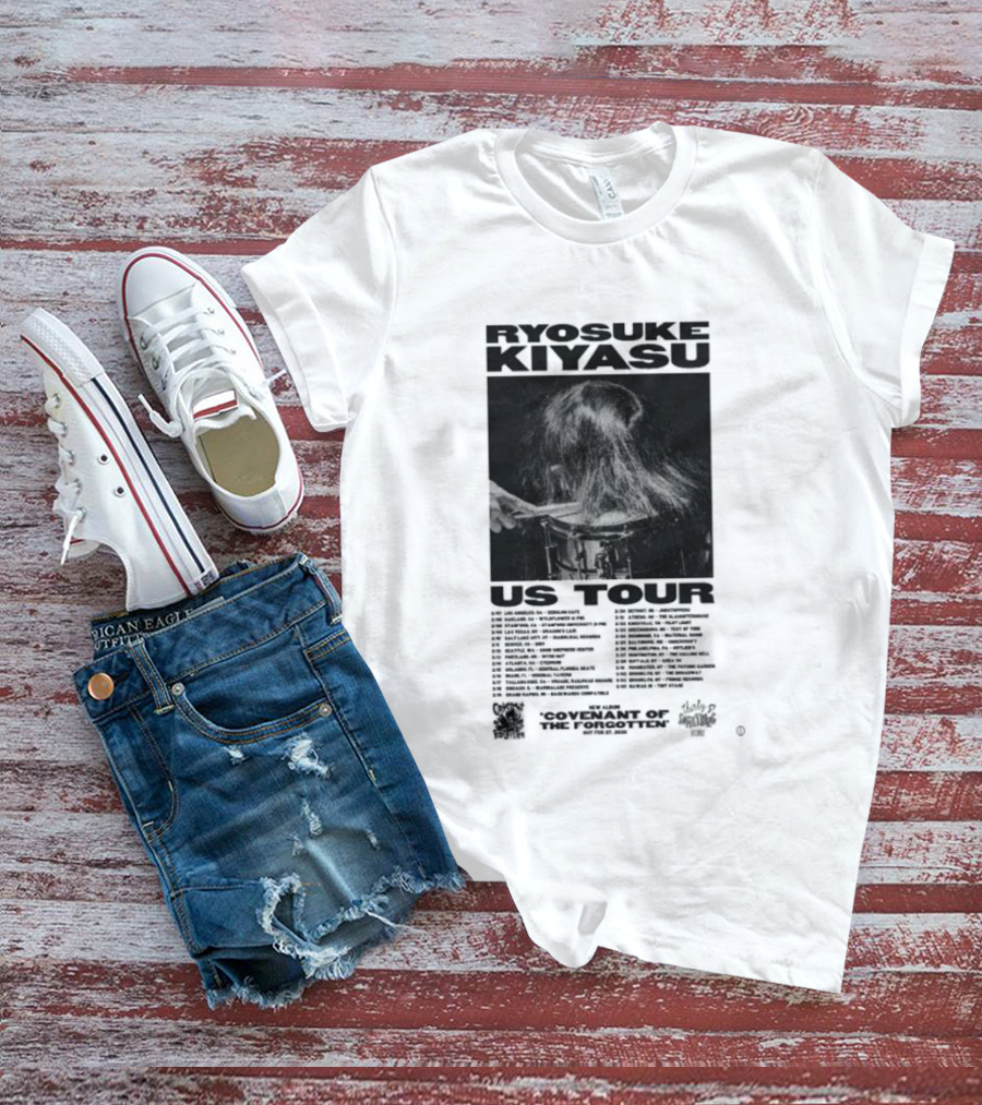 Ryosuke Kiyasu US Tour 2026 February March Dates T-Shirt