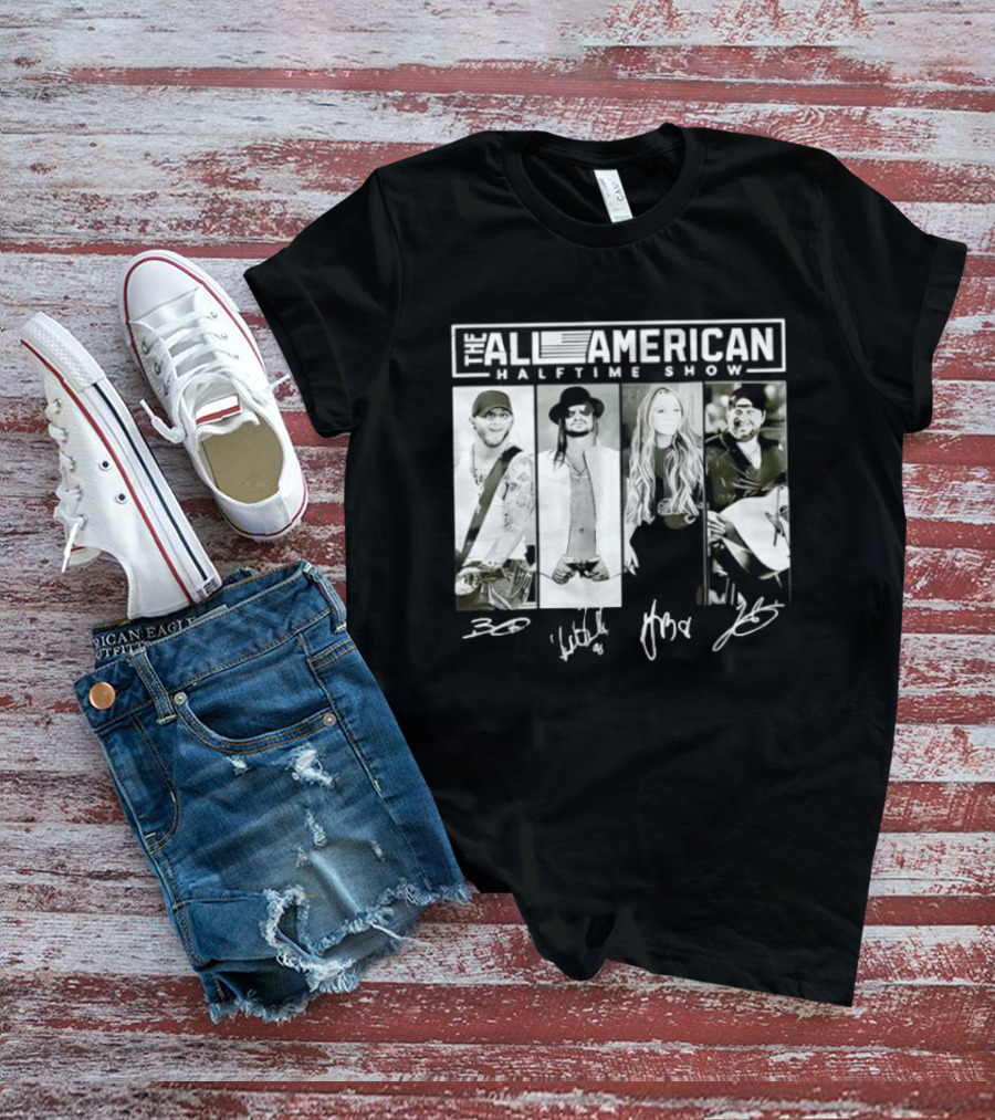 The All American Halftime Show Brett Watkins Miranda Toby Signature Collection T-Shirt
