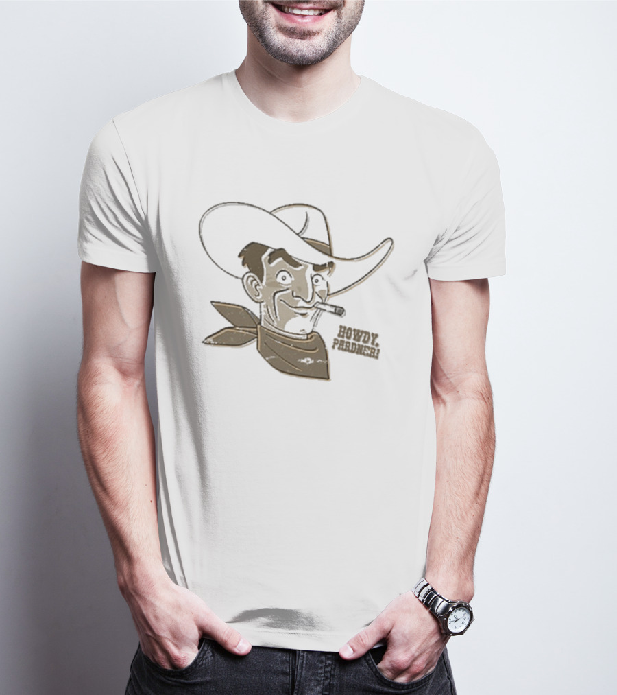 Fallout Howdy Pardner Victor Cowboy Cigarettes T-Shirt