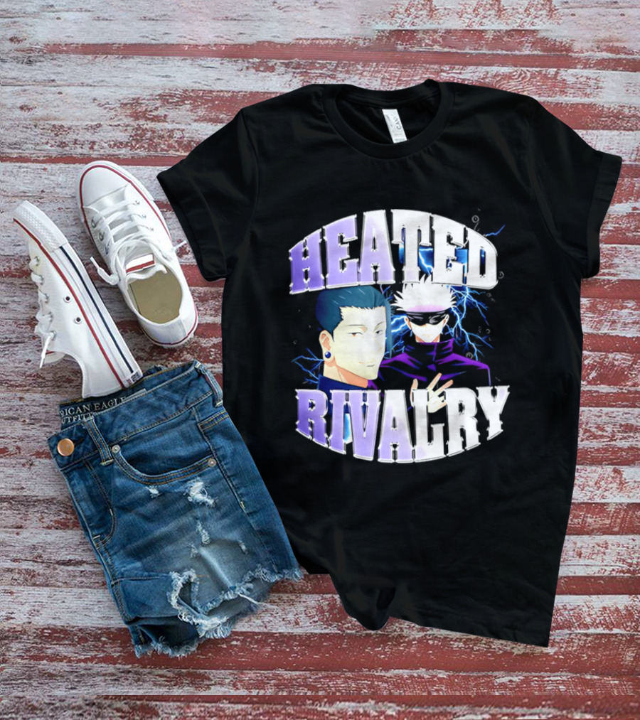 Jujutsu Kaisen Gojo Satoru Heated Rivalry Anime T-Shirt