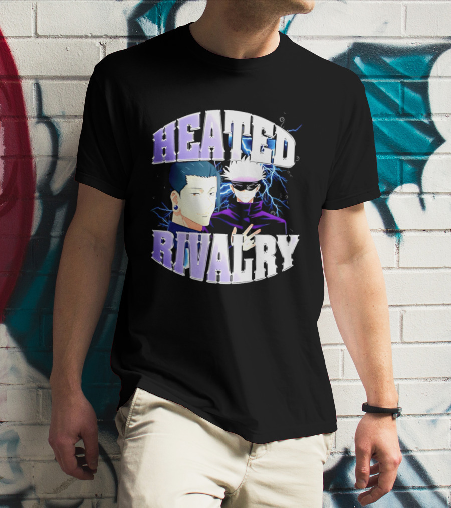Jujutsu Kaisen Gojo Satoru Heated Rivalry Anime T-Shirt