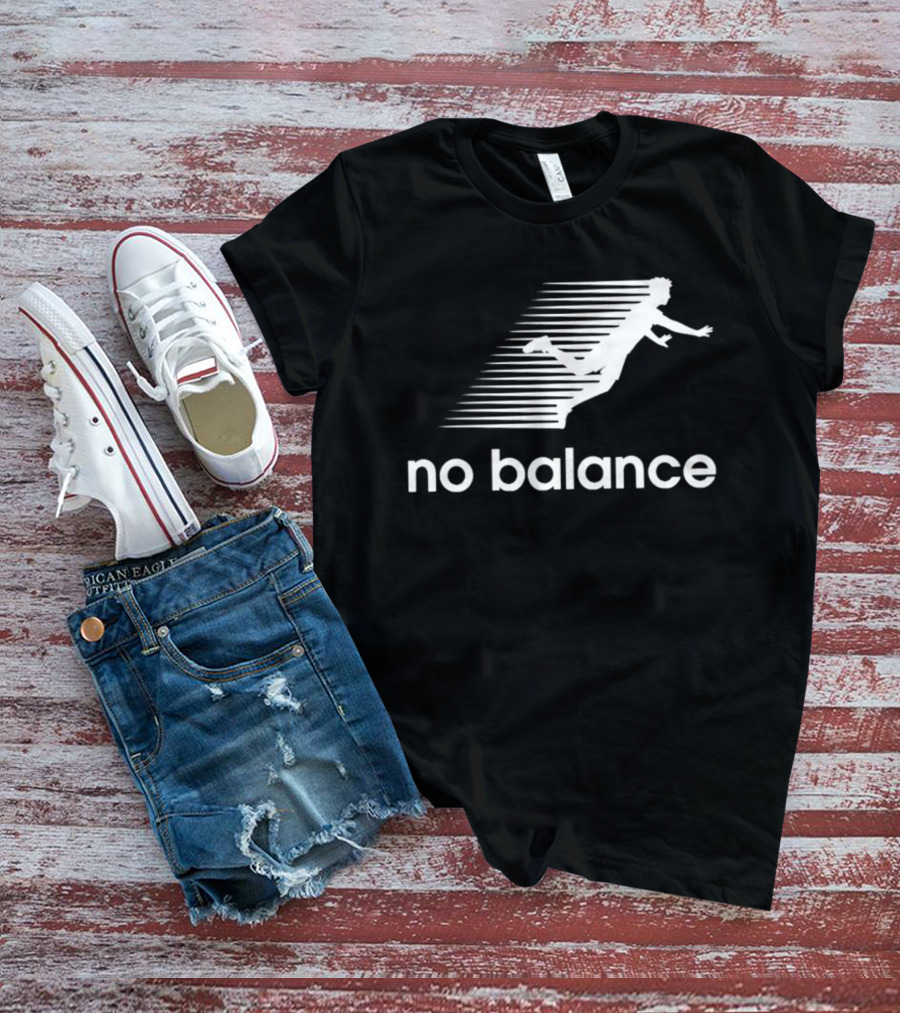 No Balance Soccer Player Speed Line Motion 26 T-Shirt