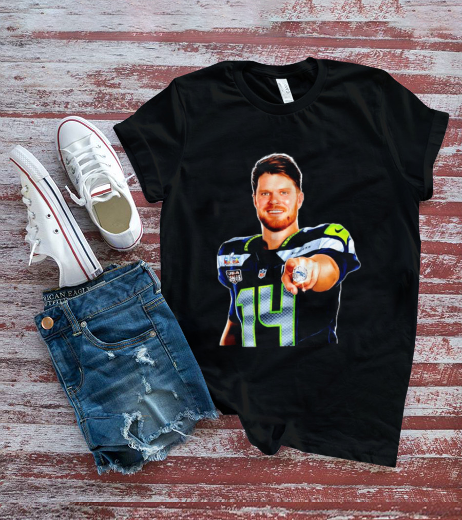 Seahawks Sam Darnold Champions Ring USA 150 NFL Honors T-Shirt