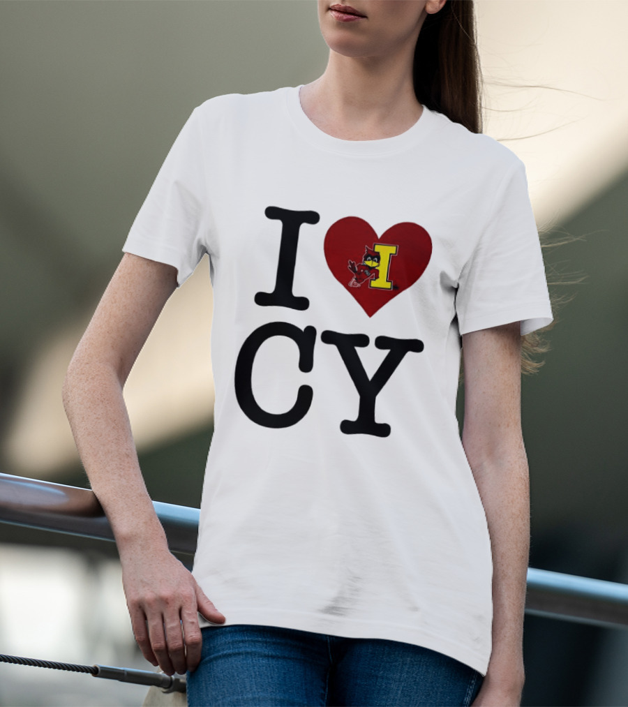 Iowa State Cyclones I Heart CY T-Shirt