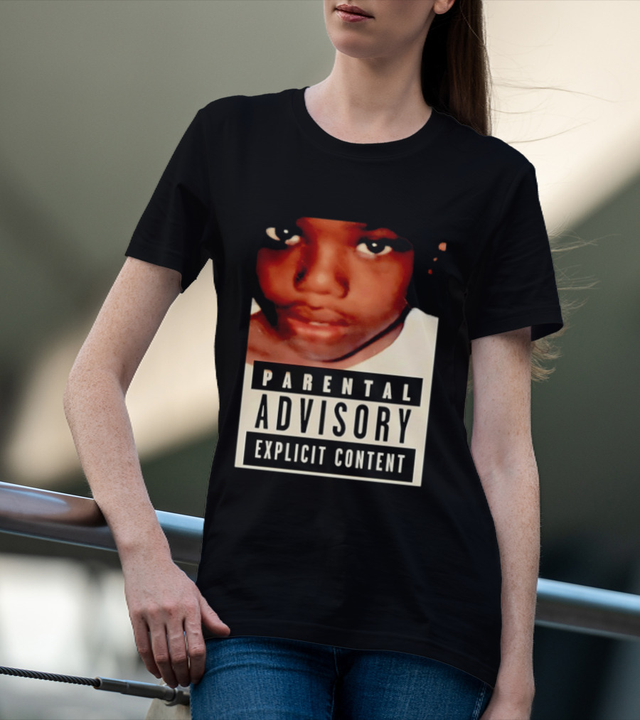 Parental Advisory Explicit Content Baby Keem Casino Album Cover Tracklist T-Shirt