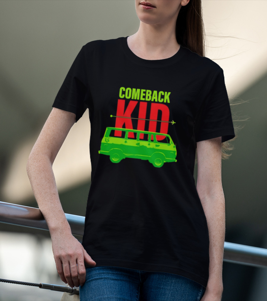 Louden Swain Comeback Kid Green Van Arrow T-Shirt