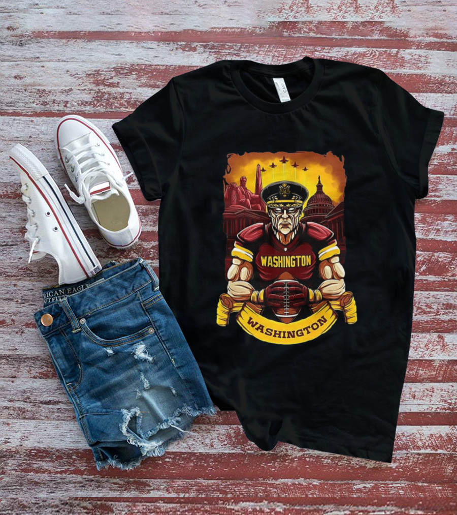 Washington Commanders Football Capitol Sentinel T-Shirt