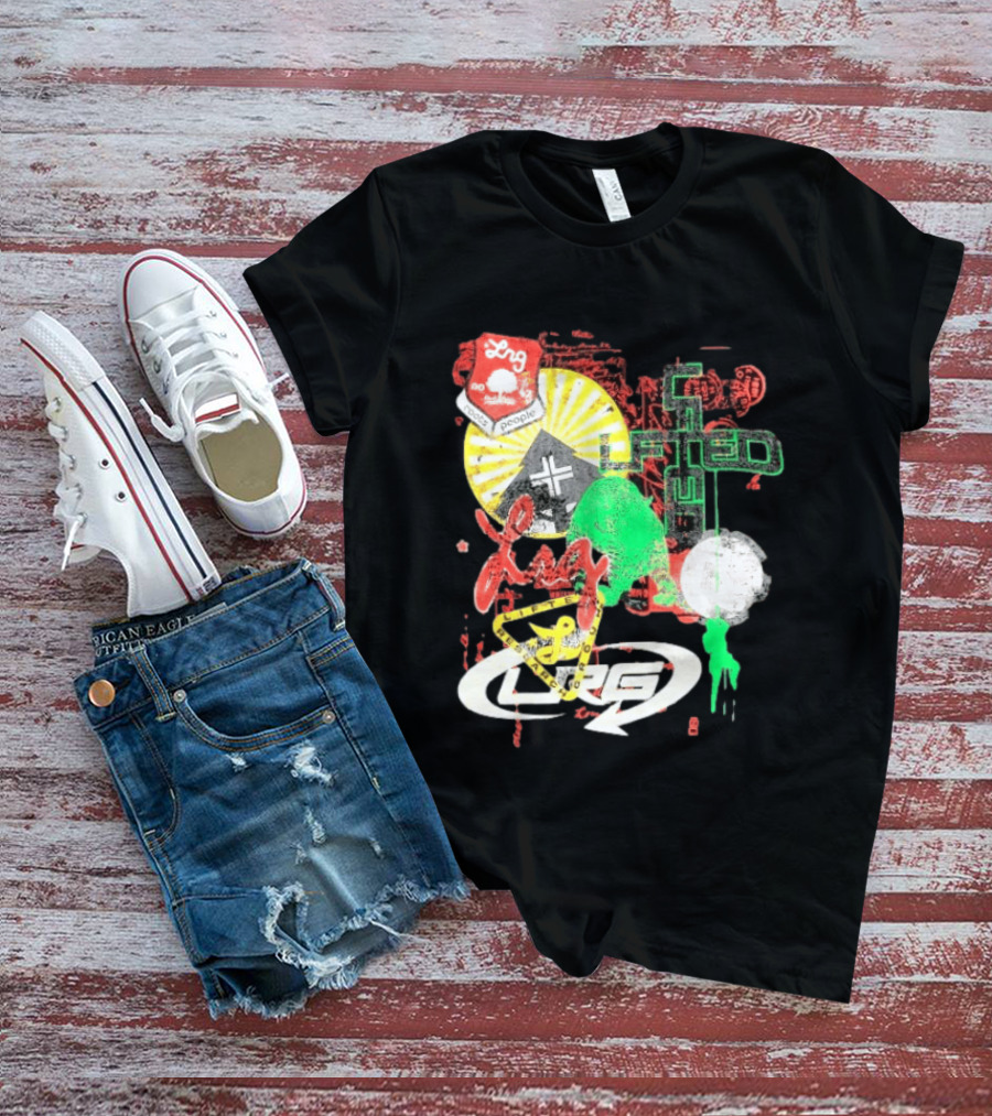 Lifted Research Group LRG Mashup Rockin People LRG Tag Nature T-Shirt