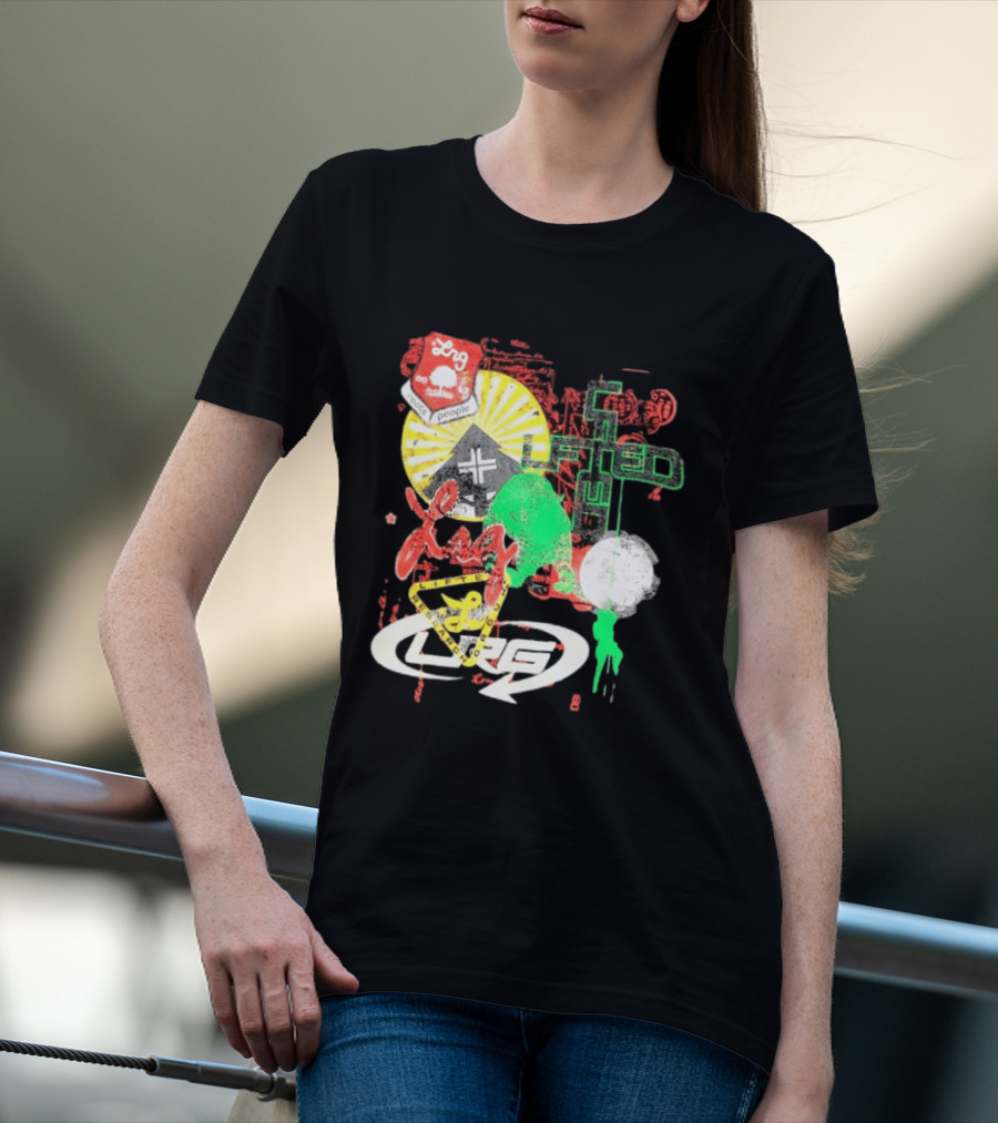 Lifted Research Group LRG Mashup Rockin People LRG Tag Nature T-Shirt