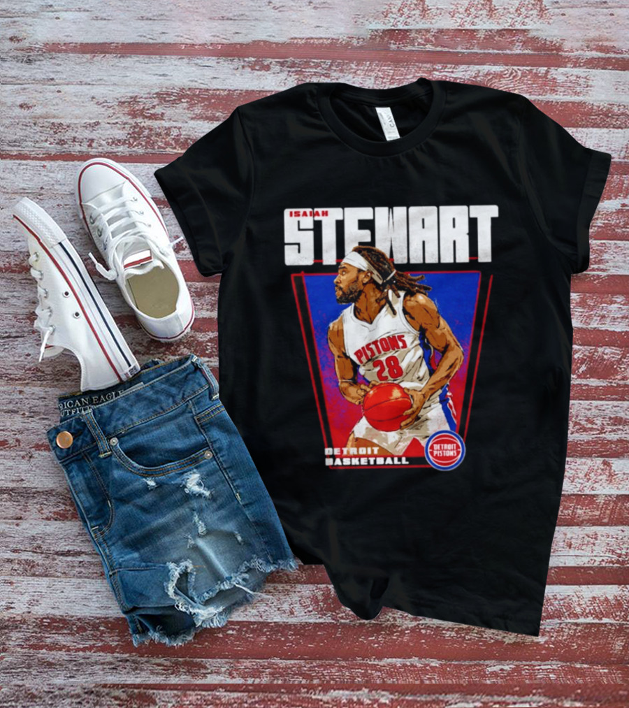 Isaiah Stewart Detroit Pistons Basketball 28 T-Shirt
