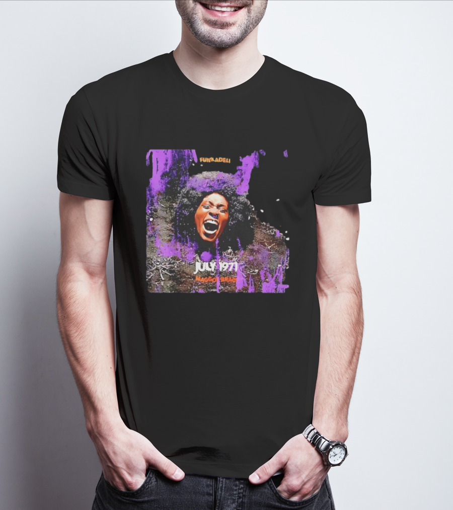 July 1971 Funkadelic Maggot Brain Album Cover T-Shirt