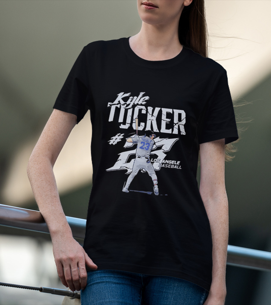 Kyle Tucker 23 Los Angeles Baseball Player T-Shirt