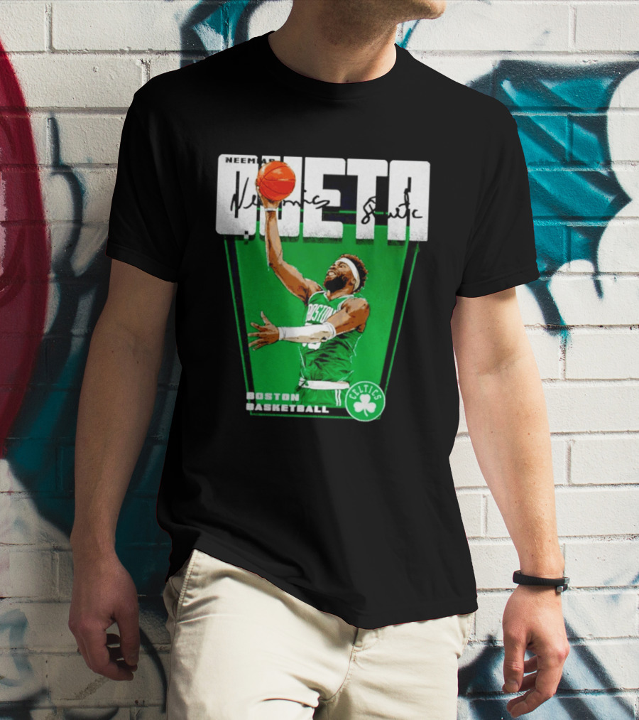 Neemias Queta Boston Celtics Basketball Celtics T-Shirt