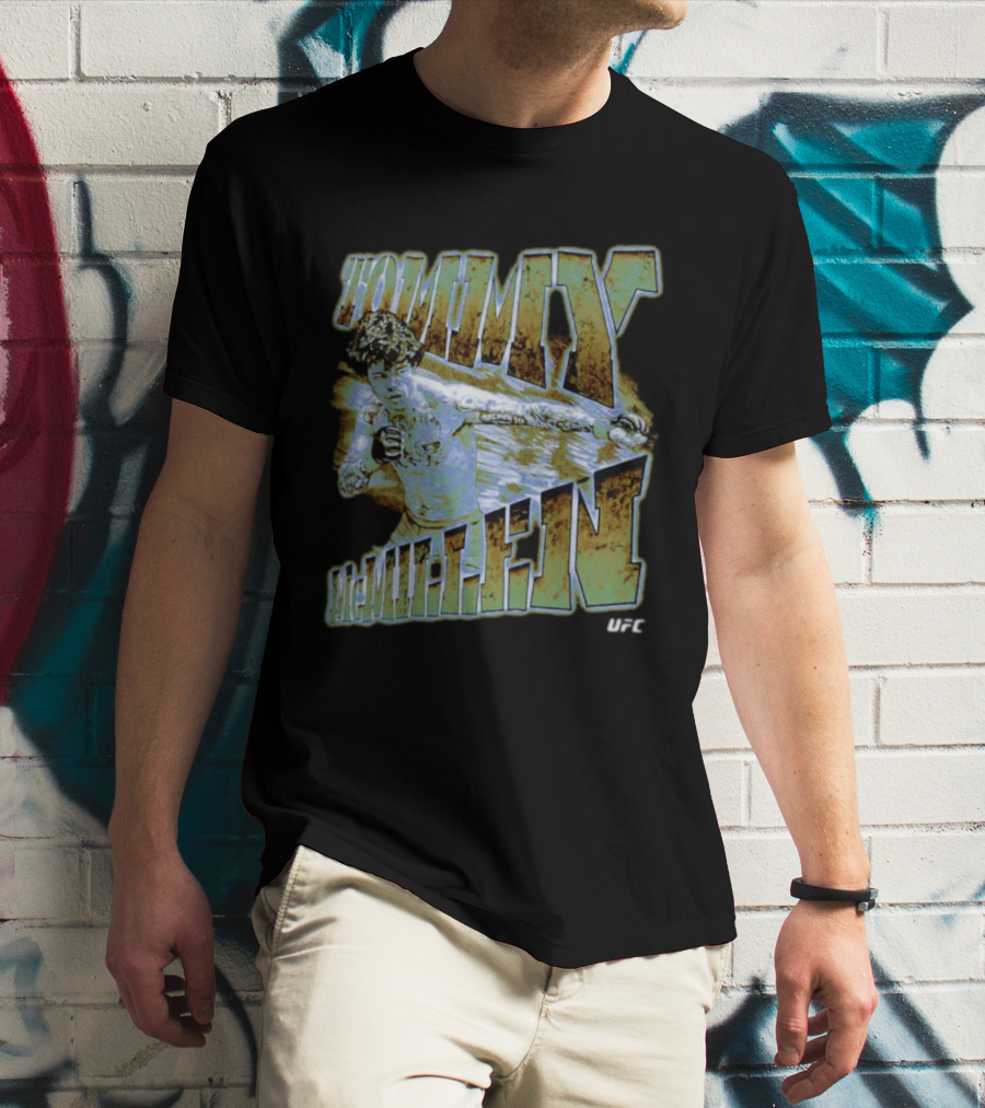 Tommy McMillen UFC Fighter Action Pose T-Shirt