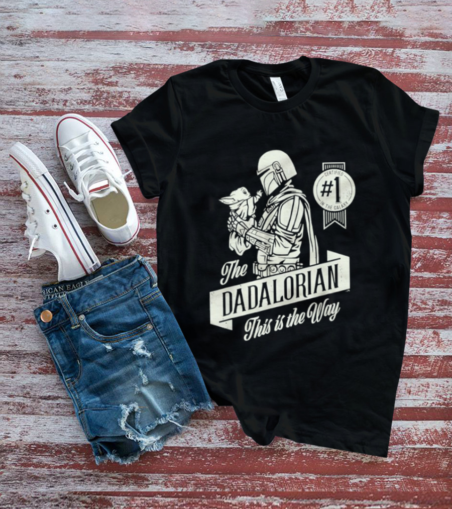 The Dadalorian Yoda Mandalorian Star Wars This Is The Way #1 T-Shirt