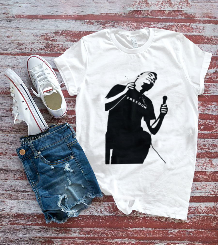 Charlie Kirk Shooting Freedom History Moment T-Shirt