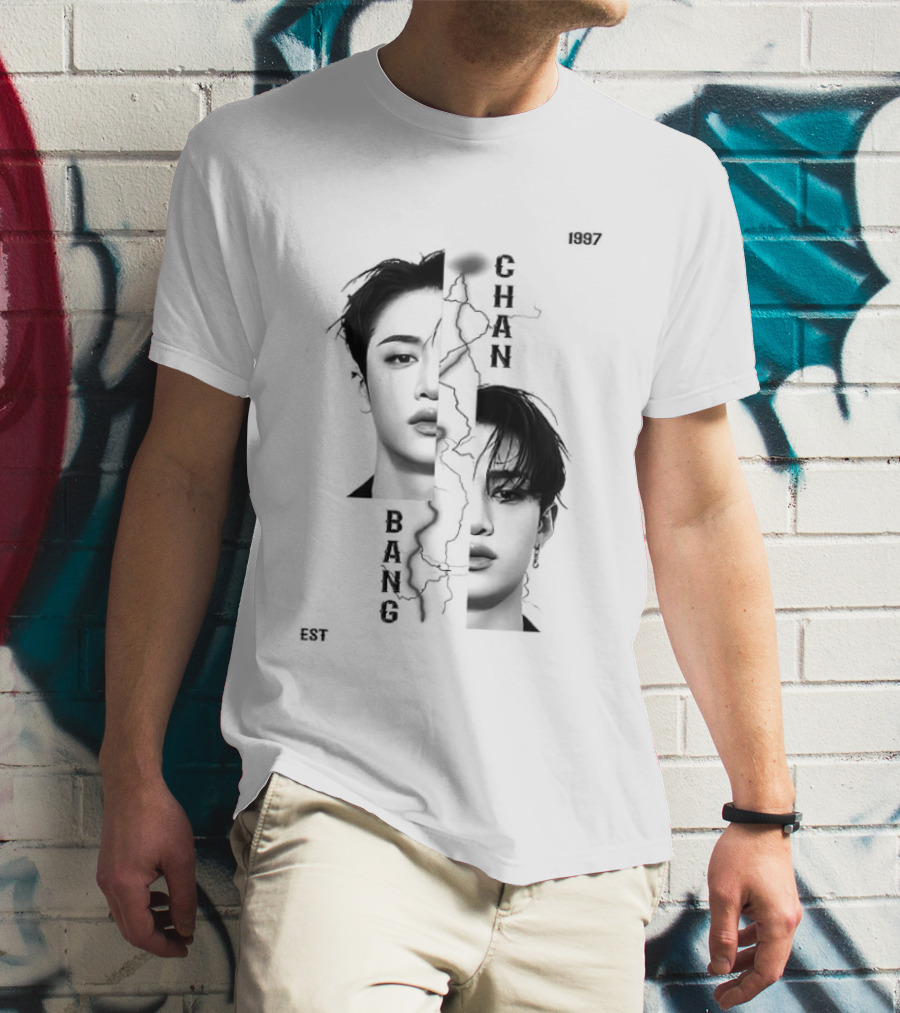 Bang Chan Est 1997 Face Lighting T-Shirt