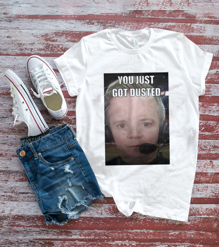 You Just Got Dusted Dusty May Michigan Wolverines T-Shirt