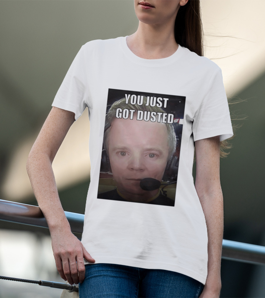 You Just Got Dusted Dusty May Michigan Wolverines T-Shirt