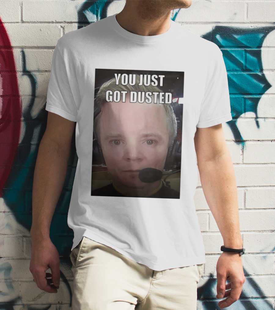 You Just Got Dusted Dusty May Michigan Wolverines T-Shirt