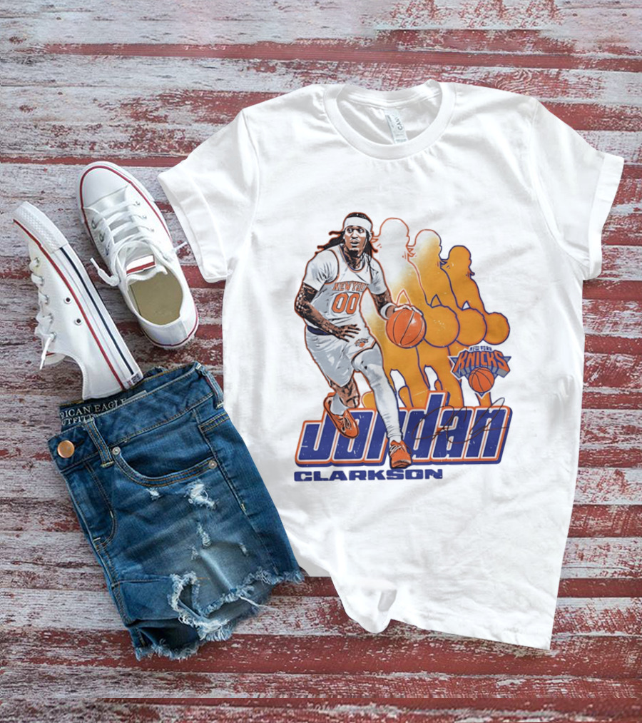 Jordan Clarkson New York Knicks Basketball Sports T-Shirt